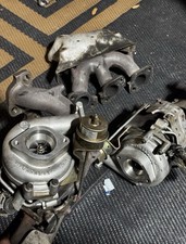 Oem Nissan Skyline R33 Gtr Rb26dett Garrett M24 Twin Turbos Manifolds Parts