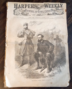 March 12, 1864 Harper's Weekly ~ Major-General William T. Sherman Cover