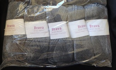 Lot Of 5 Knit Picks Brava Sport Weight Yarn Acrylic, 273 Yards 