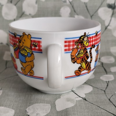 RARE Vintage Arcopal France - Winnie the Pooh & Friends - Milk