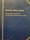 Indian Head Cent Album Partial Set 1880s 1890s Starter Collection