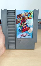 D&eacute;coration murale cartouche g&eacute;ante NES &ndash; Super Mario bros 2