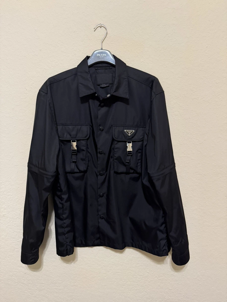 PRADA Long Sleeve Black Shirts for Men for sale | eBay