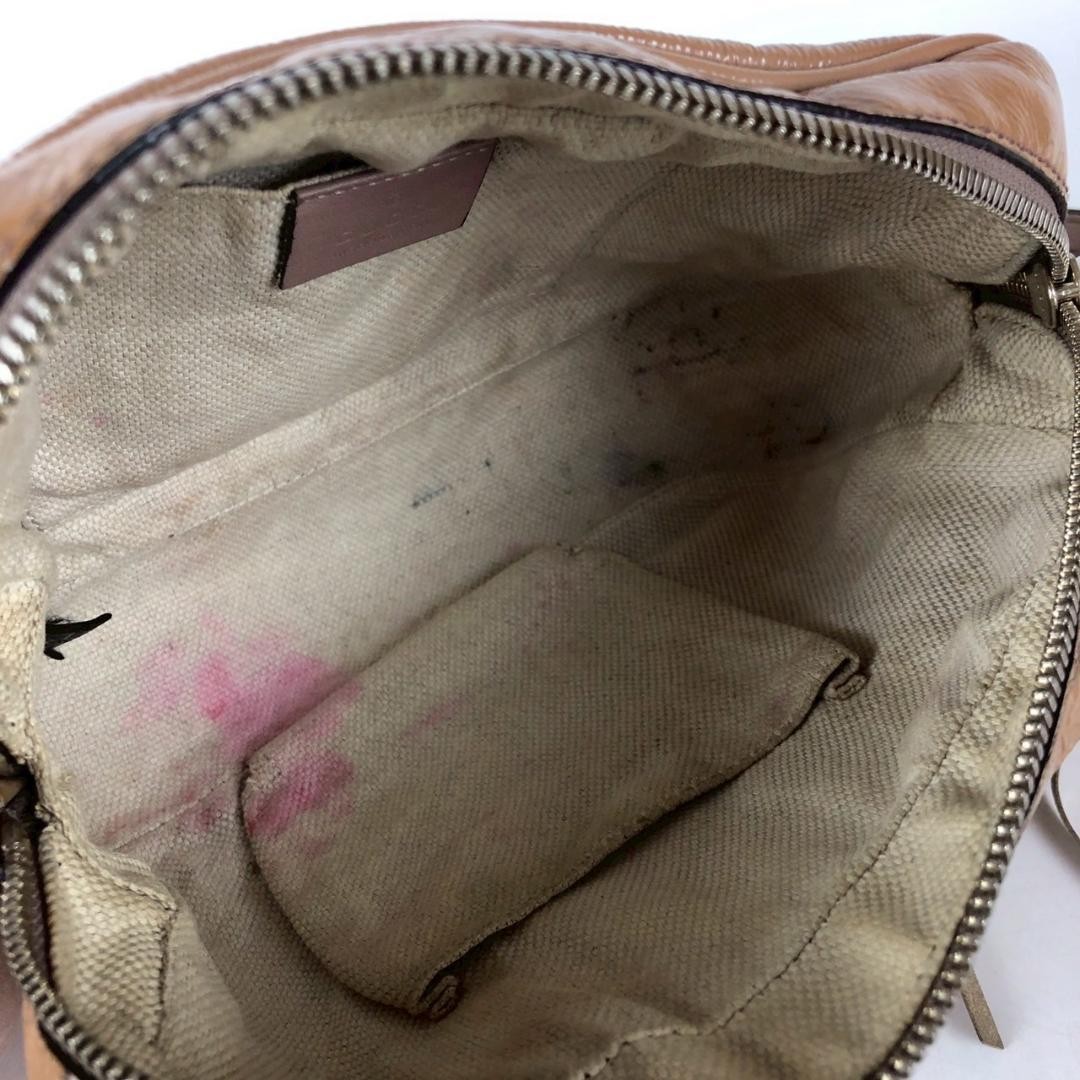 Gucci Soho Shoulder Bag Disco Crossbody Purse Beige Used Women From Japan Tassel thumbnail 18