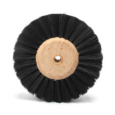 2pcs 78mm Horse Hair Grinding Wheel Cleaning Brush For Rotary Tools Polishing