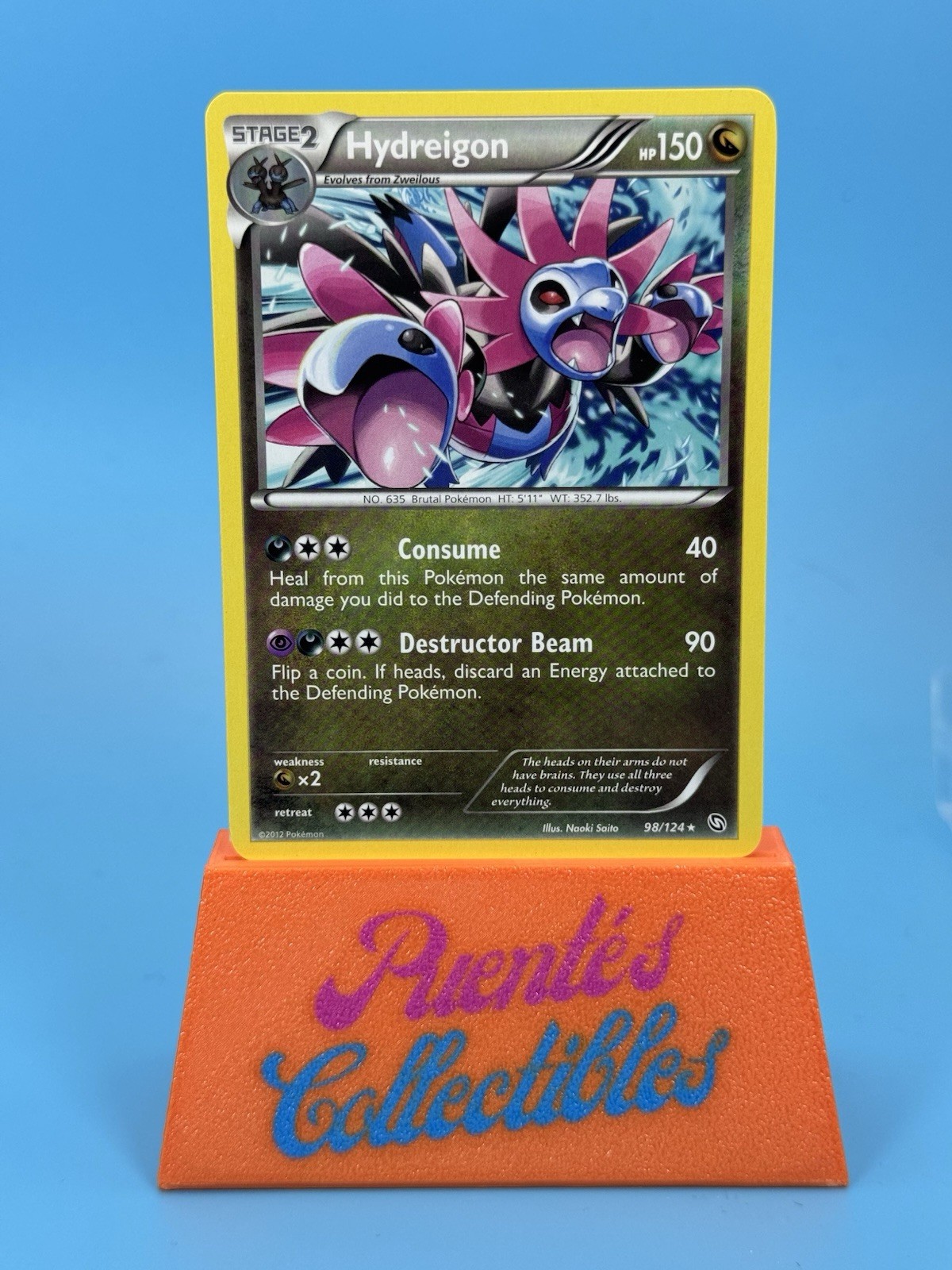 Hydreigon 98/124 Dragons Exalted Pokémon TCG NM