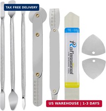 Spudger Pry Tool Kit 8 Piece Opening Tool, Metal Spudger Tool Kit, Ultra-Thin Pr