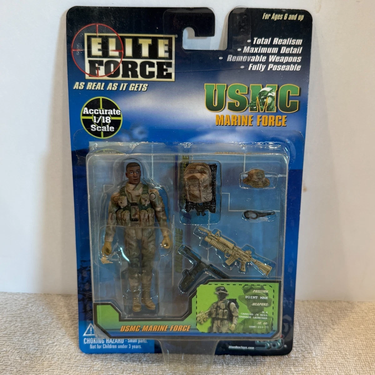 Elite Force Military & Adventure Action Figure 1:18 Action Figures