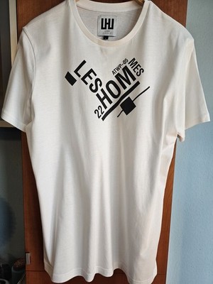 LES HOMMES URBAN Wunderschöne Herren-T-Shirt Gr.L UVP  125 BRAND NEW