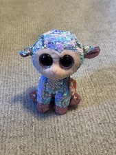 TY Flippables Limited Sequin Collection - TULIP the Lamb (6 inch) 