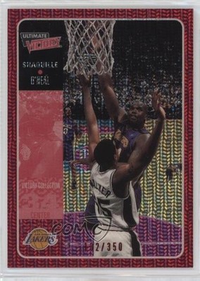 2000-01 Ultimate Victory Victory Collection /350 Shaquille O'Neal #25 HOF 2zw