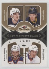 2016 Fleer Showcase Brandon Tanev Casey Nelson Matthew Benning Rookie RC 05u8
