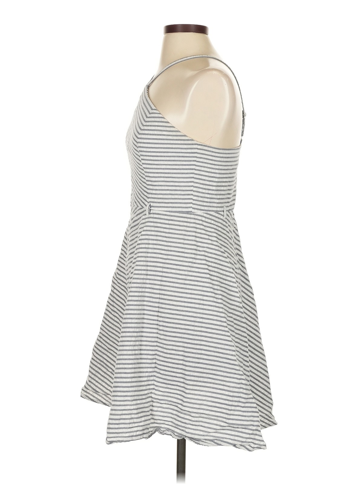 MICHAEL Michael Kors Women Silver Casual Dress 4 thumbnail 4