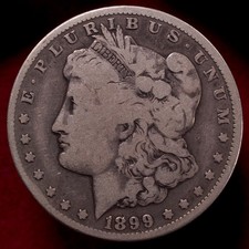 United States Morgan Dollar 1899 O - 0.90 Silver (N2504)
