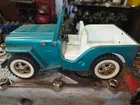 Vintage Tonka Green Jeep Willys 1960’s