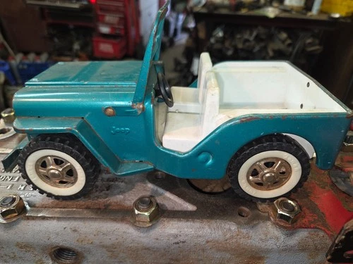 Vintage Tonka Green Jeep Willys 1960’s