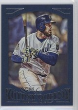 2016 Topps Gypsy Queen Blue Paper Frame Mike Moustakas #100 0g4