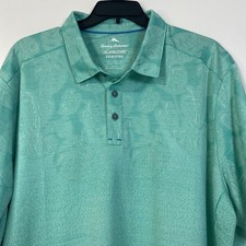 Tommy Bahama Palm Coast Tropical Fade Polo Castaway Green Size 2XLB MSRP 138