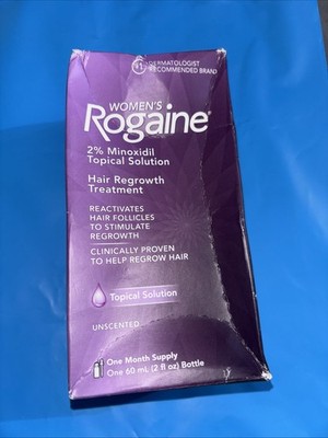 ROGAINE Women 2% Minoxidil Hair Regrowth Treatment 1 Month NEW Exp 2027