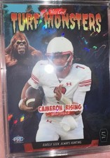 Cameron Rising 1/1 2025 Wild Card Turf Monsters