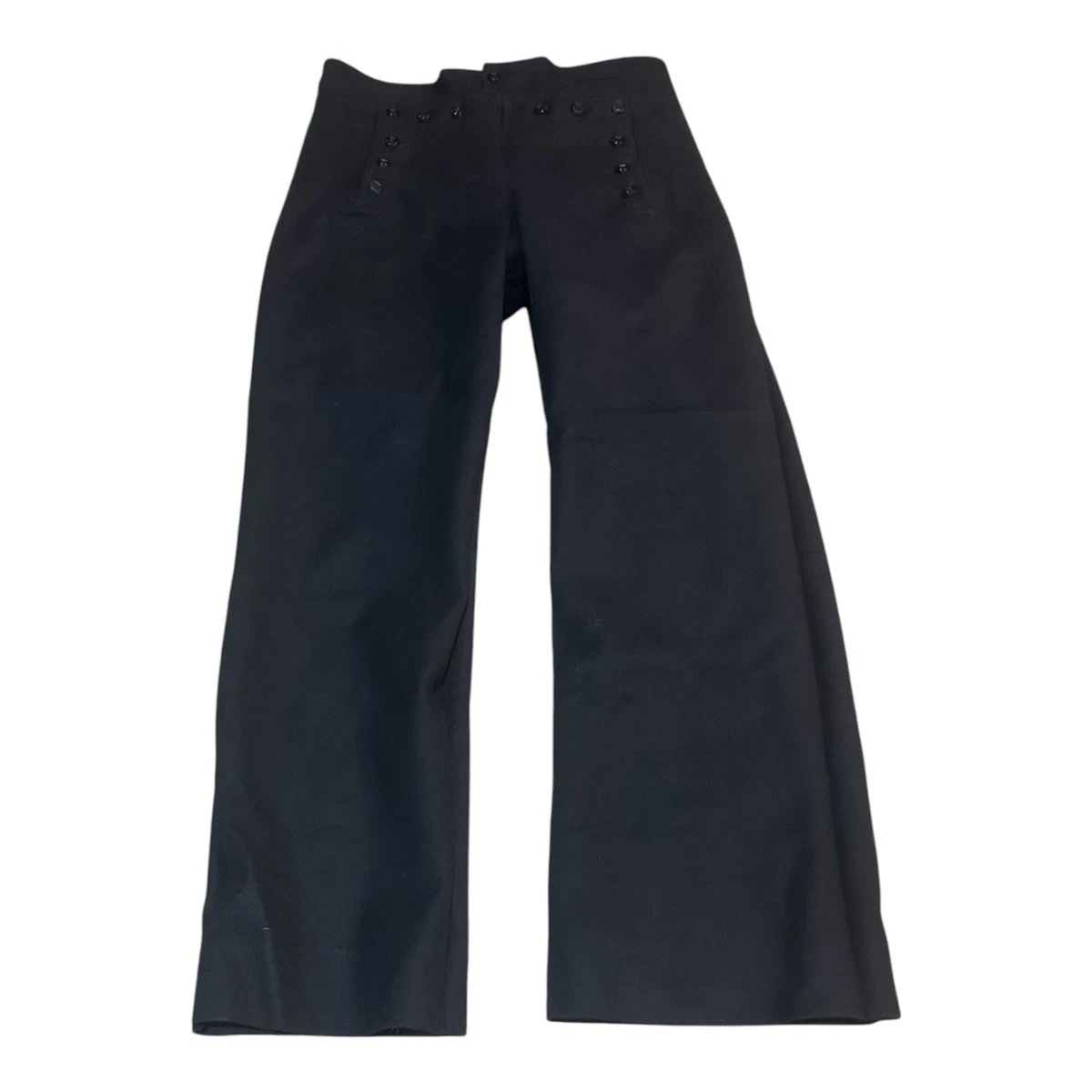 Black 100% Wool Vintage Pants for Men | eBay