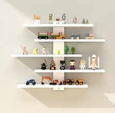 Floating Shelves For Wall And Home Decor - Large Capacity Book Storage Solution