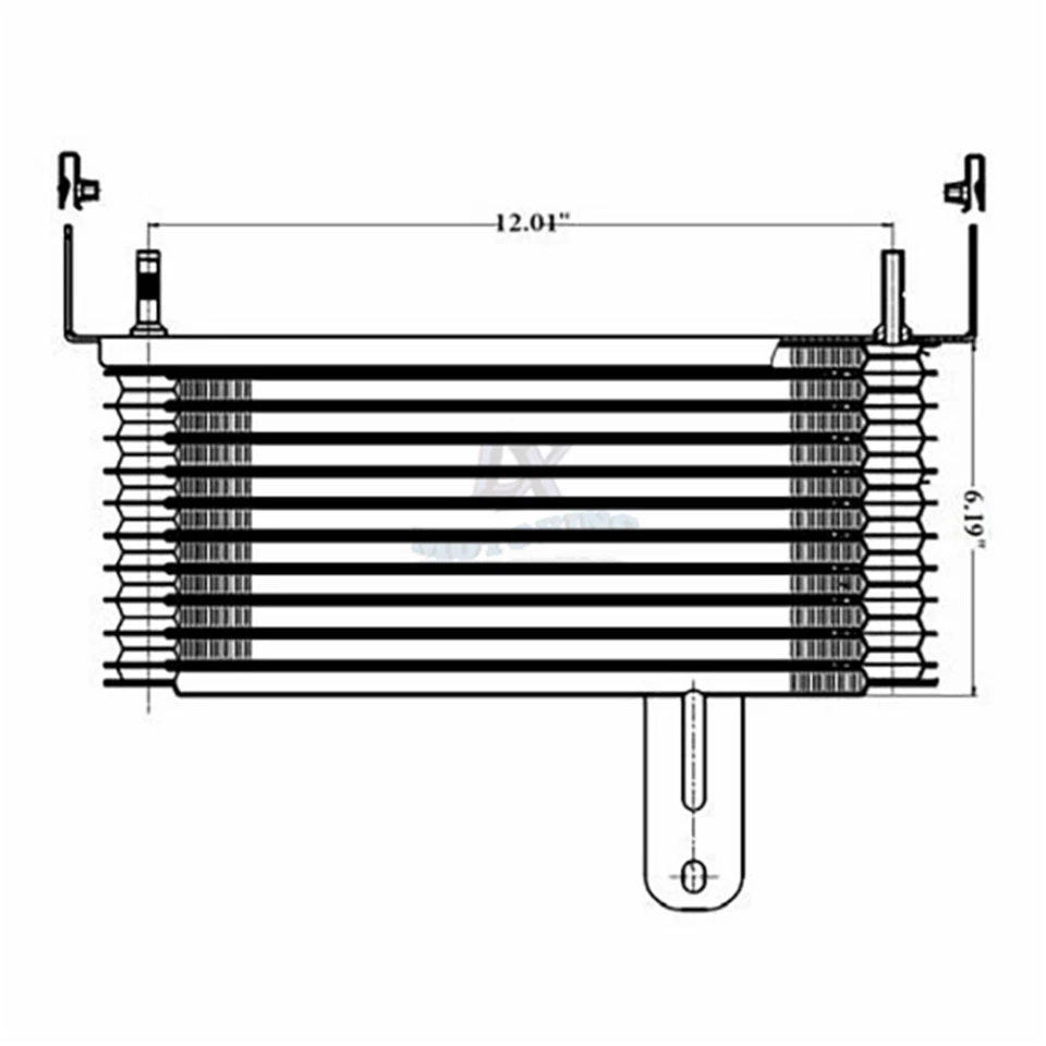 Ext.Transmission Oil Cooler for Ford 1992-07 Econoline Van 4.2/4.6 4C2Z-7A095-EA - Изображение 2 из 4