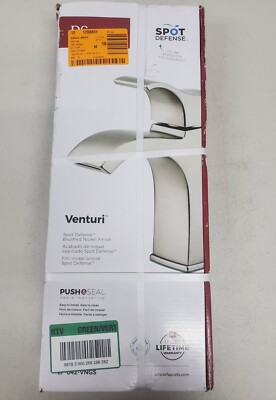 Pfister Venturi (LF-042-VNGS) Single Lever Handle Bathroom Sink Faucet - Silver