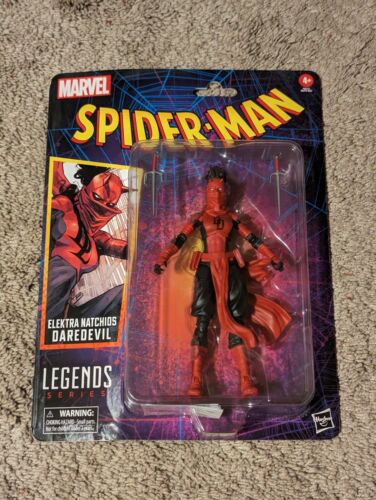 Elektra Natchios Daredevil Marvel Legends Series Spider-Man Action Figure Hasbro