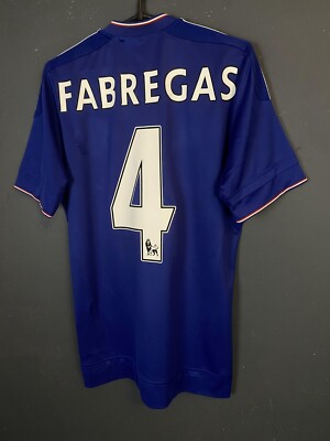 MEN'S FC CHELSEA 2015/2016 CESC FABREGAS #4 FOOTBALL SOCCER SHIRT
