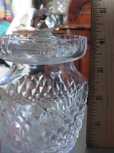 Waterford Crystal Alana Jam Jelly Preserve Jar - Picture 7 of 7