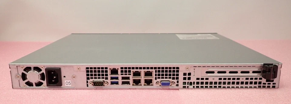 Supermicro SuperChassis CSE-512 G1820 8GB RAM X10SLM+-LN4F Mini 1U Rack Server - Image 3 of 4
