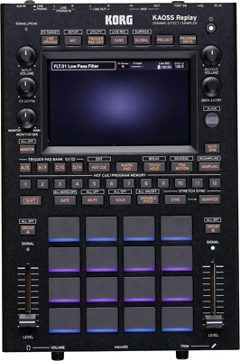 KORG KAOSS Replay, All-in-one DJ performance tool, DJ effector/sampler, ''New''