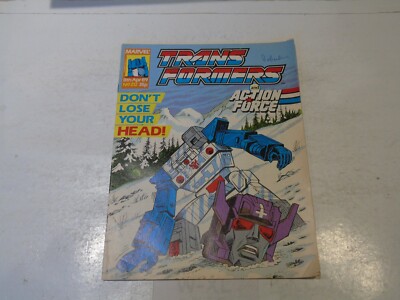 The TRANSFORMERS Comic - No 212 - Date 08/04/1989 - UK Marvel comic