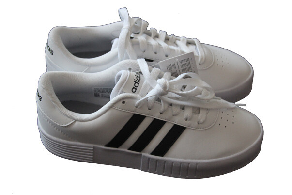 DAMEN ADIDAS SNEAKER SCHUH FREIZEITSCHUH WEISS FY7795 COURT BOLD GR 38 2/3  NEU | eBay.de