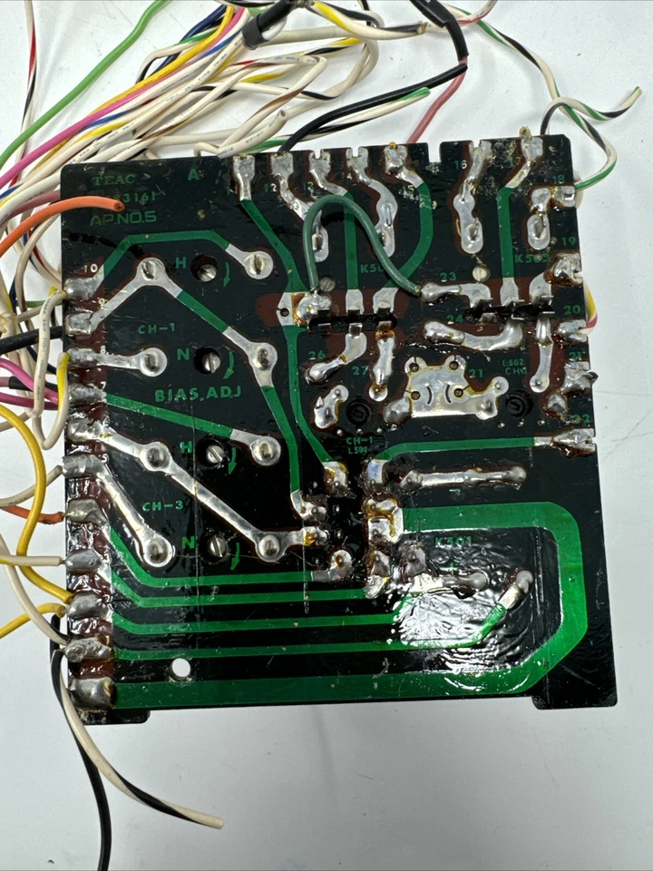 Placa original Teac A-3340 carretel a carretel 50483161 (A) peças genuínas fabricante de equipamento original - Imagem 3 de 4