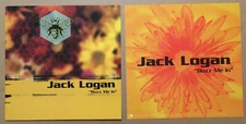 JACK LOGAN Rare 1998 DOUBLE SIDED PROMO POSTER FLAT for Buzz CD NEVER DISPLAYED