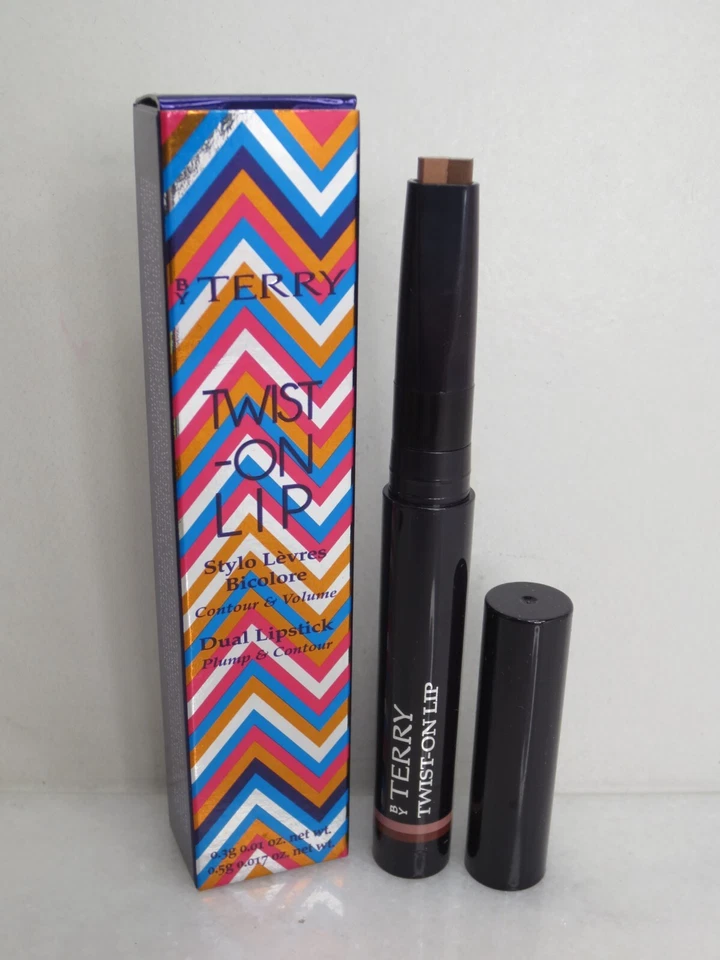 T BY TERRY TWIST ON LIP BATOM DUPLO 8 CREME E CAFÉ EXPRESSO CAIXA LOTE DE 2 - Imagem 2 de 4