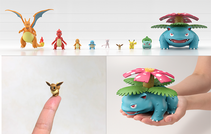 Pokemon Scale World Johto Region Meganium 1/20 Figure Unopened