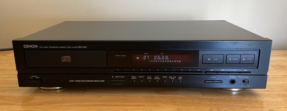Vintage Denon CD Player DCD-660 (Read Full Description Below) | eBay