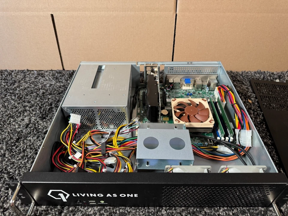 2U Rack Mount Industrial Server/Computer Case-Xeon E2134 8gb 3.5ghz GTX1050 2GB - Image 4 of 4