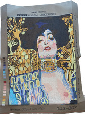 GOBELIN STICKPACKUNG 40cmx30cm-GUSTAV KLIMT-Hand printed TAPEX Made in Austria