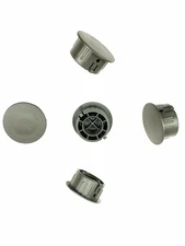 5X Original Opel GM Cover Caps Front Seat Gray Vectra A, Astra F - 90453290