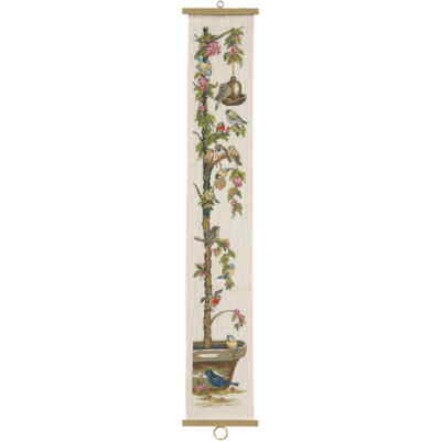 Permin Kreuzstich Stickpackung ''Kirschbaum'', Zählmuster, 16x96cm, 35-1367