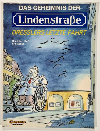 1992 Carlsen TV Comic The Geheimnis Der Lindenstraße #1 Dresslers Last Ride - Picture 1 of 1