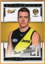 2018 AFL TEAM / CLUB LISTED PLAYERS LIMITED CARD - R19 Jacob TOWNSEND (RICHMOND)