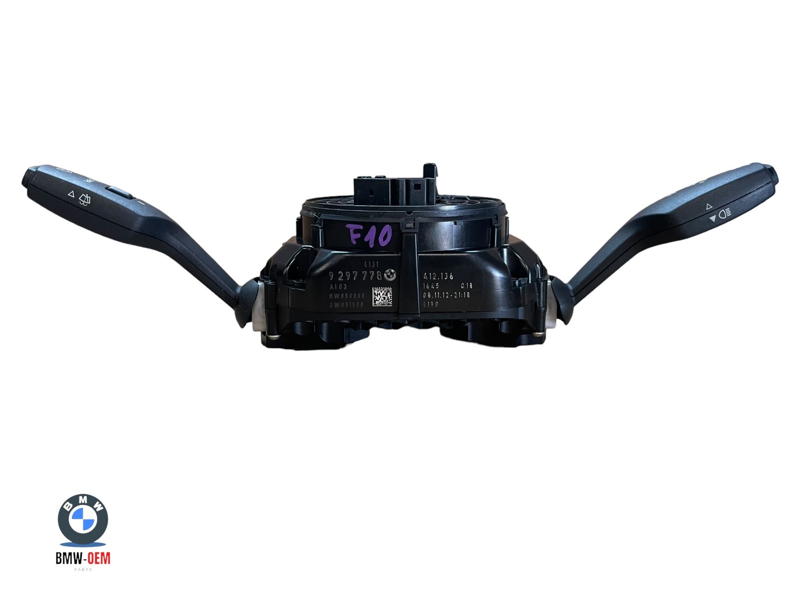 BMW 5 Series F10 Indicator Wiper Control Stalk Slip Ring SQUIB 
