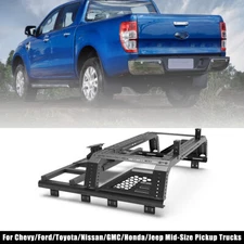 Modular Heavy-Duty Roll Bar with Spare Tire Carrier For Mid Size Pickup Truck