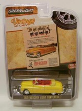 1949 '49 MERCURY EIGHT CONVERTIBLE VINTAGE AD CARS SERIES 9 GREENLIGHT 2023