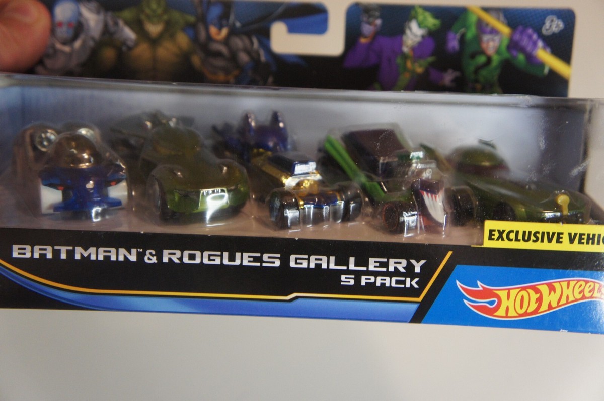 ホットウィール - Hot Wheels BATMAN&ROGUES GALLERY 5PACK Hot